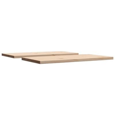 Tafelbladen 2 st rechthoekig 80x40x2,5 cm massief grenenhout Tafelbladen 2 st rechthoekig 80x40x2,5 cm massief grenenhout