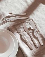 A DI ALESSI - Knifeforkspoon - Tafelvork 19,5cm - thumbnail