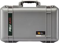 PELI 1535 Air Lichte beschermhoes met wielen voor camera-apparatuur, water- en stofdicht, 27 liter volume, zonder schuimrubberen inzetstuk, kleur: grijs - thumbnail