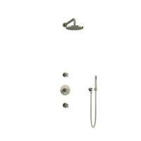 Hotbath Get Together IBS3GN inbouwdouche geborsteld nikkel - thumbnail