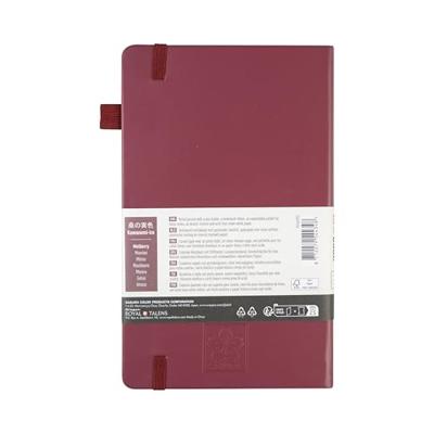 Notitieboek sakura large lijn moerbei