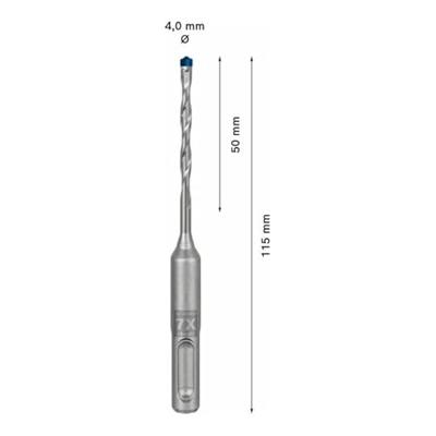 Bosch Accessoires Expert SDS plus-7X hamerboor 4 x 50 x 115 mm - 1 stuk(s) - 2608900057 - thumbnail