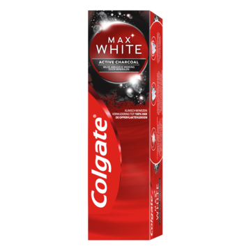 Colgate Tandpasta max white charcoal 75 Milliliter