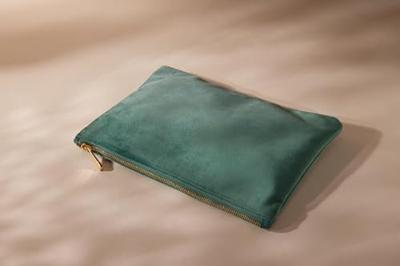 Atlantis BG715 Velvet Accessory Pouch - Rose-Quartz - S (17 x 12 cm)