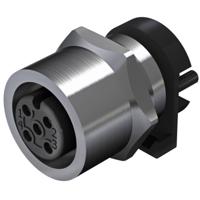Weidmüller 2422940000 Sensor/actuator inbouwconnector M12 Aantal polen (sensoren): 4 Bus, inbouw verticaal 10 stuk(s) - thumbnail