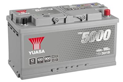 Yuasa YBX5019 Autoaccu 12 V 100 Ah Pooltype: T1
