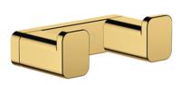 Dubbele Handdoekhaak AddStoris HansGrohe Gepolijst Goud - thumbnail