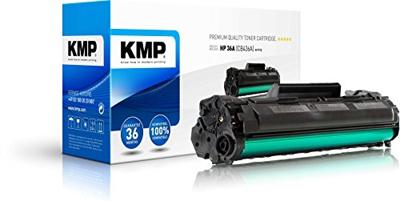 KMP Toner vervangt HP 36A, CB436A Compatibel Zwart 2000 bladzijden H-T112 1211,0000 KMP Toner vervangt HP 36A, CB436A Compatibel Zwart 2000 bladzijden H-T112 1211,0000