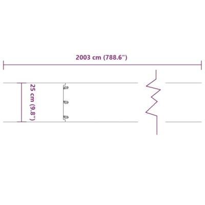 VidaXL Gazonranden 20 st 25x103 cm gegalvaniseerd staal VidaXL Gazonranden 20 st 25x103 cm gegalvaniseerd staal