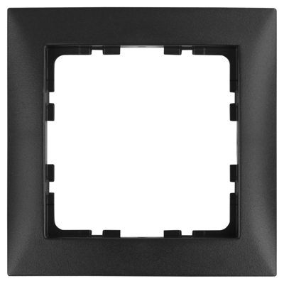 Berker S1 Afdekraam | 1-voudig | Antraciet - 66.046.21