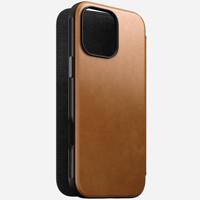 Nomad Modern Nomad lederen folio iPhone 16 Pro Max - English Tan-C - thumbnail