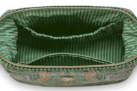Pip Studio Pip Studio Cooper Cosmetic Purse Extra Large Jabali Green 30x13.8x20.7cm - thumbnail