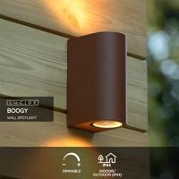 Lucide BOOGY Wandspot 2xGU10 - Roest bruin - thumbnail