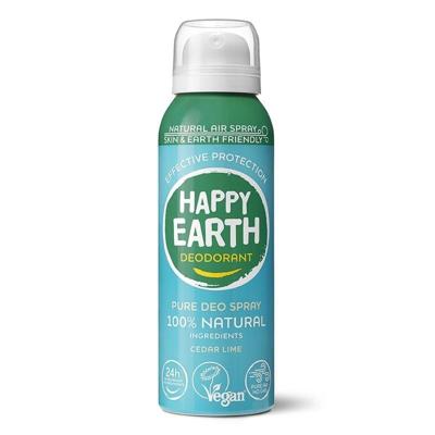 Natuurlijke deo natural air spray cedar lime - 100 ml