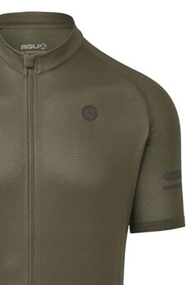 AGU Core Fietsshirt Essential Heren Army Green - Groen - S AGU Core Fietsshirt Essential Heren Army Green - Groen - S