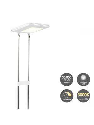 Home sweet home LED bureaulamp Check 31,5 cm - wit Home sweet home LED bureaulamp Check 31,5 cm - wit