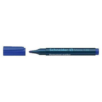Viltstift Schneider Maxx 130 rond 1-3mm blauw | 10 stuks