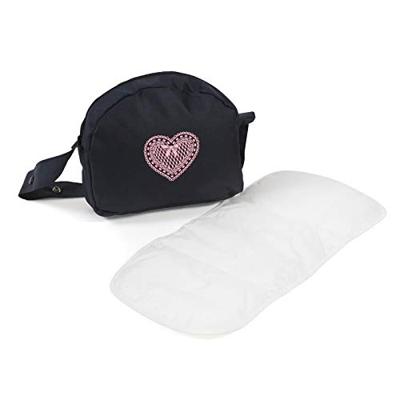 Poppen Luiertas - Melange Navy Grijs