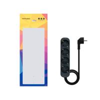 Printplaat NANOCABLE 10.37.0004-NS-BK 3680 W 250 V 1,4 m - thumbnail