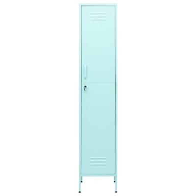 Lockerkast 35x46x180 cm staal mint