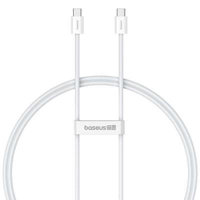 Baseus Superior Series 2 snellaadkabel type C naar type C (30W - 1m) - maanwit