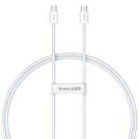 Baseus Superior Series 2 snellaadkabel type C naar type C (30W - 1m) - maanwit - thumbnail