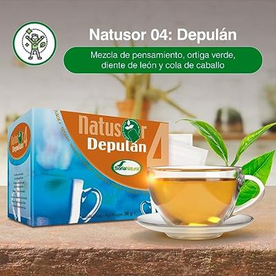 Soria Natural Natusor 4 Depulan infusie 20 Zakjes Soria Natural Natusor 4 Depulan infusie 20 Zakjes