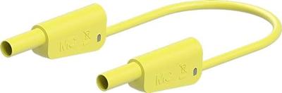 Stäubli SLK-4A-S10 Meetsnoer 200 cm Geel 1 stuk(s)