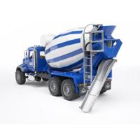 bruder MACK Granite truck met betonmixer modelvoertuig - thumbnail