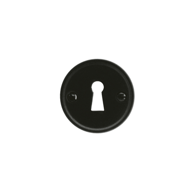 HDD Pro Sleutelplaatje Rond Retro 48 Mm Plat Zwart HDD Pro Sleutelplaatje Rond Retro 48 Mm Plat Zwart