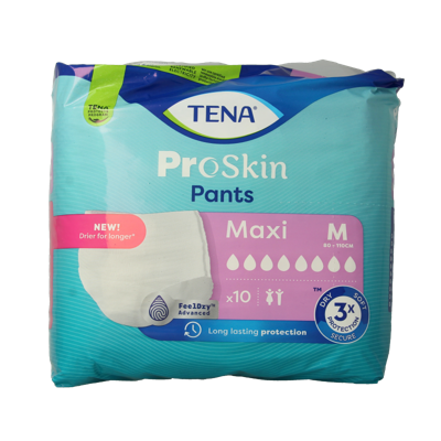 Tena Proskin pants maxi M 10 Stuks Tena Proskin pants maxi M 10 Stuks
