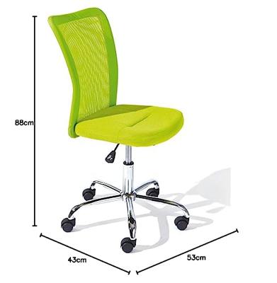 Bureaustoel Bonnie - groen - Leen Bakker