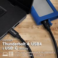 CalDigit TB4-P08B-540 Thunderbolt 4 40Gbps 100W USB Type-C 0.8m - thumbnail