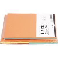Creativ Company Kaarten en enveloppen, afmeting kaart 10,5x15 cm, afmeting envelop 11,5x16,5 cm, 110+220 gr, diverse kleuren, 50 set/ 1 doos - thumbnail