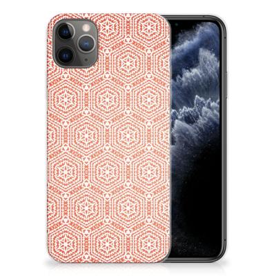 Apple iPhone 11 Pro Max | TPU bumper | Pattern Orange