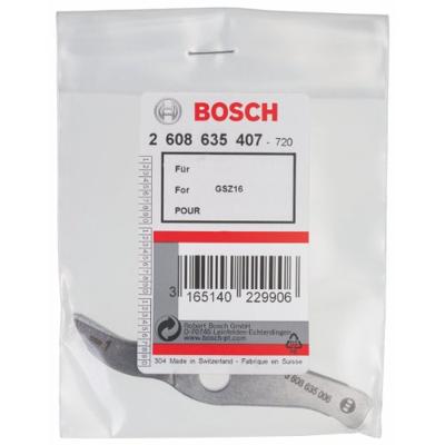 Bosch Accessories 2608635407 Mes recht tot 1,0 mm, voor Bosch-strokenschaar GSZ 160 Professional