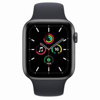 Refurbished Apple Watch SE 2020 GPS 44 mm Space Gray Als nieuw - thumbnail