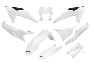 UFO PLAST kappenset trim kit ufo ktm white