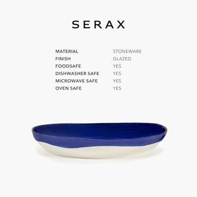 SERAX - Feast by Ottolenghi - Serveerschaal M 35x35x6cm Lapis L SERAX - Feast by Ottolenghi - Serveerschaal M 35x35x6cm Lapis L