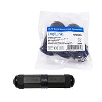 LogiLink Netwerk Adapter [1x RJ45-bus - 1x RJ45-bus] Zwart - thumbnail