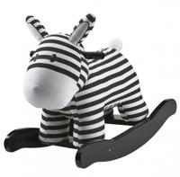Kid's Concept hobbelzebra 64 cm zwart/wit - thumbnail