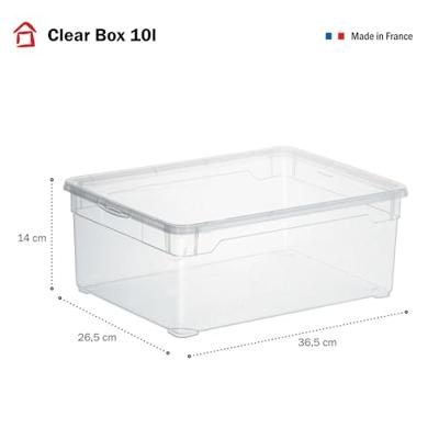 Rotho Domino Maatbeker 0.5L Transparant - thumbnail