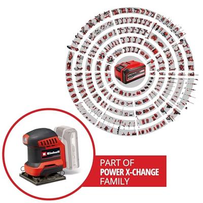 Einhell te-os 18/113 3x li - accu multischuurmachine | 18v | zonder accu's en lader - 4460730
