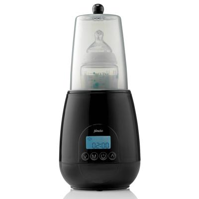 Alecto BW700BK - Snelle digitale flessenwarmer voor opwarming, sterilisatie en ontdooien, zwart