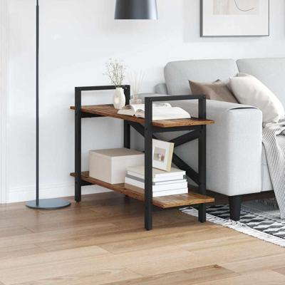 Boekenkast Oud Hout 100 x 33,5 x 64 cm Bewerkt hout