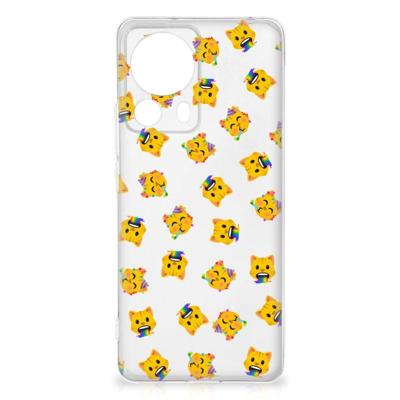 TPU bumper voor Xiaomi 13 Lite Katten Emojis TPU bumper voor Xiaomi 13 Lite Katten Emojis
