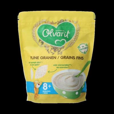 Olvarit Ontbijtpap fijne granen 8+ maanden 200 Gram Olvarit Ontbijtpap fijne granen 8+ maanden 200 Gram