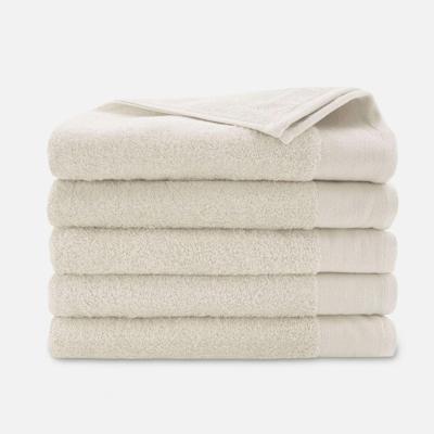 Walra Soft Cotton Handdoeken 70 x 140 cm - 550 gr/m² - Kiezel Grijs - 5 stuks