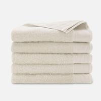 Walra Soft Cotton Handdoeken 70 x 140 cm - 550 gr/m² - Kiezel Grijs - 5 stuks - thumbnail