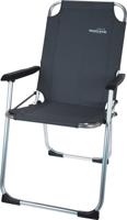 Redcliffs aluminium campingstoel 67x53x90 cm donkergrijs - thumbnail
